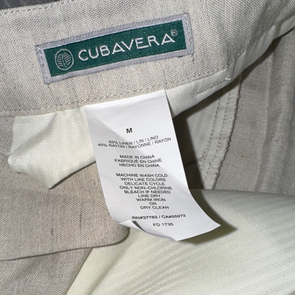 Linen-Blend Core Drawstring Pants COLOR — Silver Lining - Picture 7 of 7